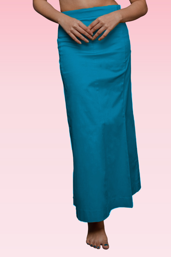 Firozi Blue Saree Shapewear - SareeShadow