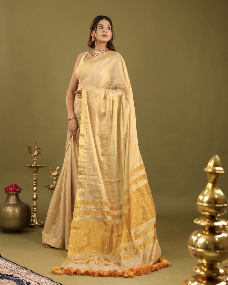 Navya Sunheri Banarasi Saree - Image 2
