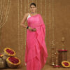 LATIKA SOFT PINK BANARASI SAREE