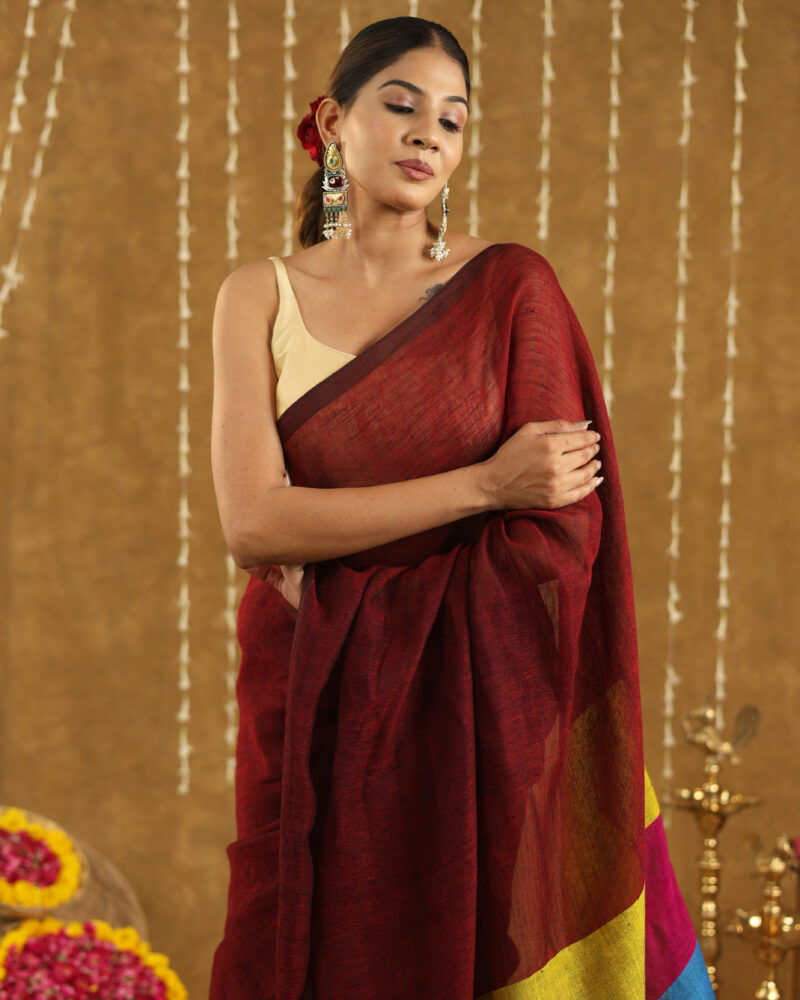 Rangrez Banarasi Saree - Image 3