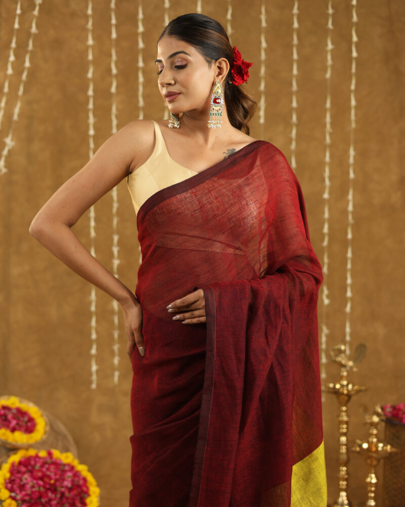 Rangrez Banarasi Saree - Image 5