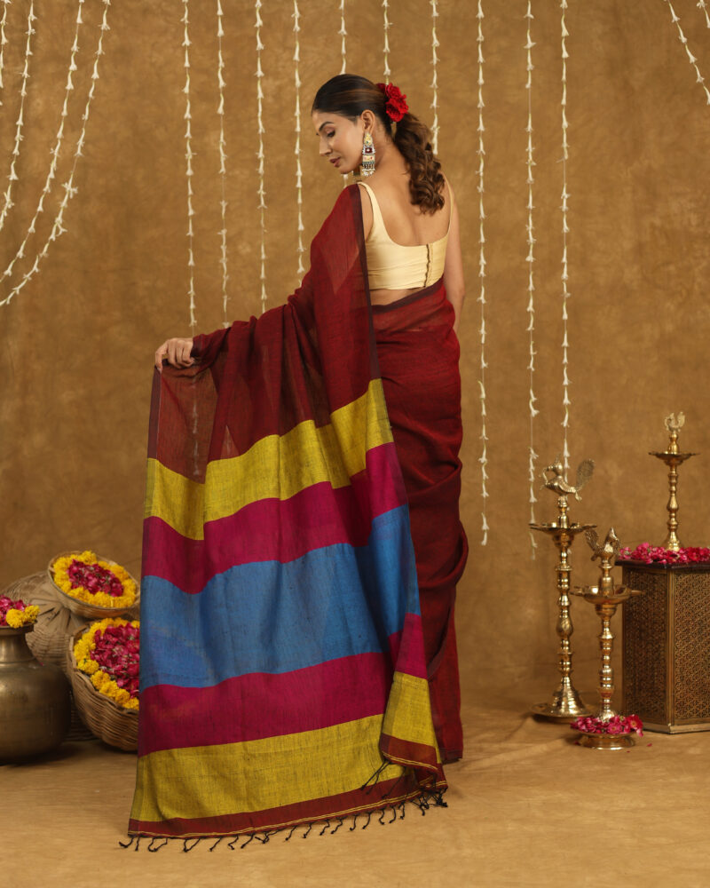 Rangrez Banarasi Saree - Image 6
